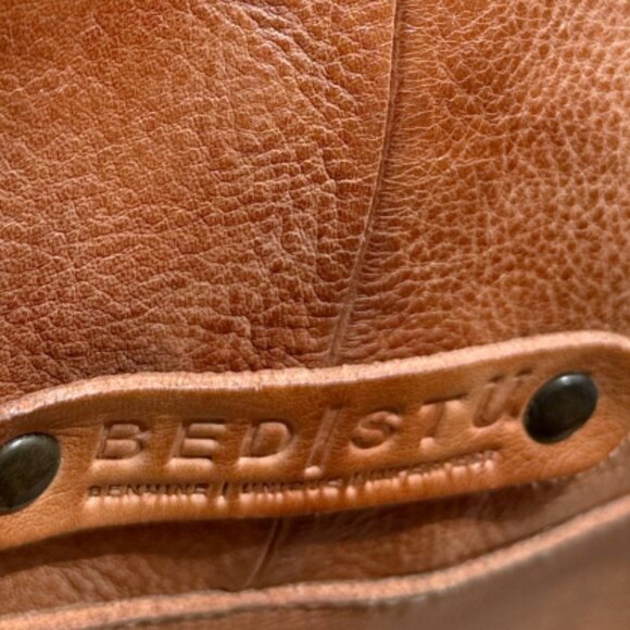 Nwt Bed Stu Leather Rockaway Satchel Tote Bag - Picture 6 of 13